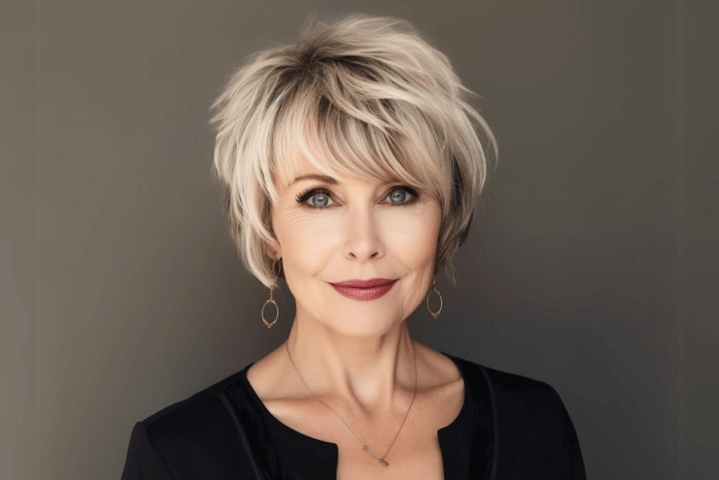 hairstyles for women over 50 with thin hair