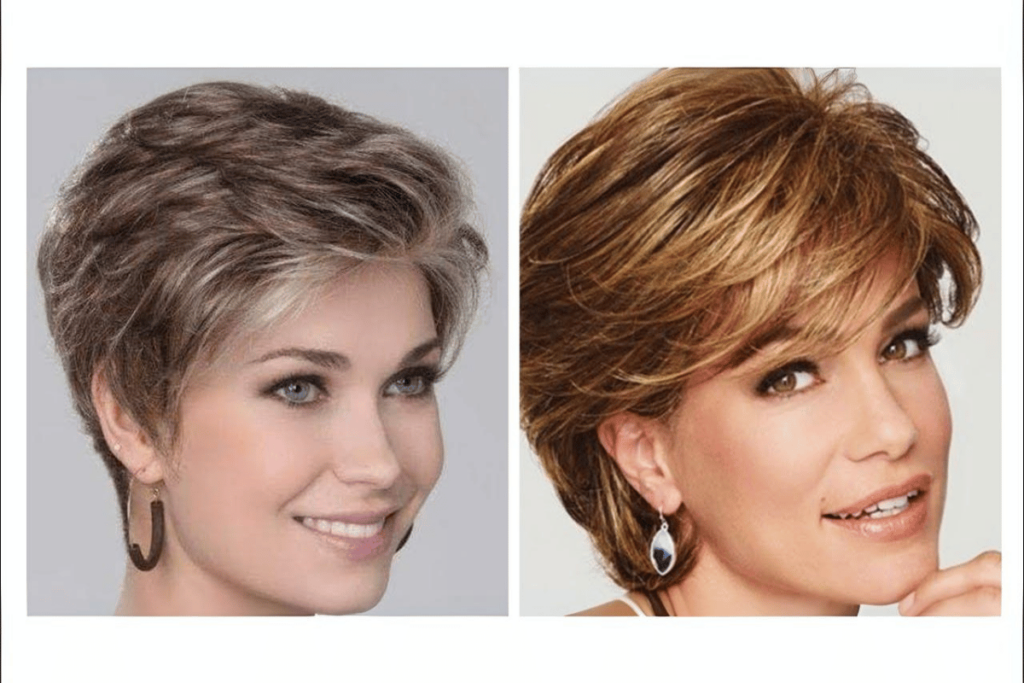 short hairstyles for women over 50 with fine hair