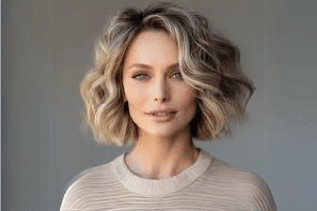 hairstyles for women over 50 with round faces