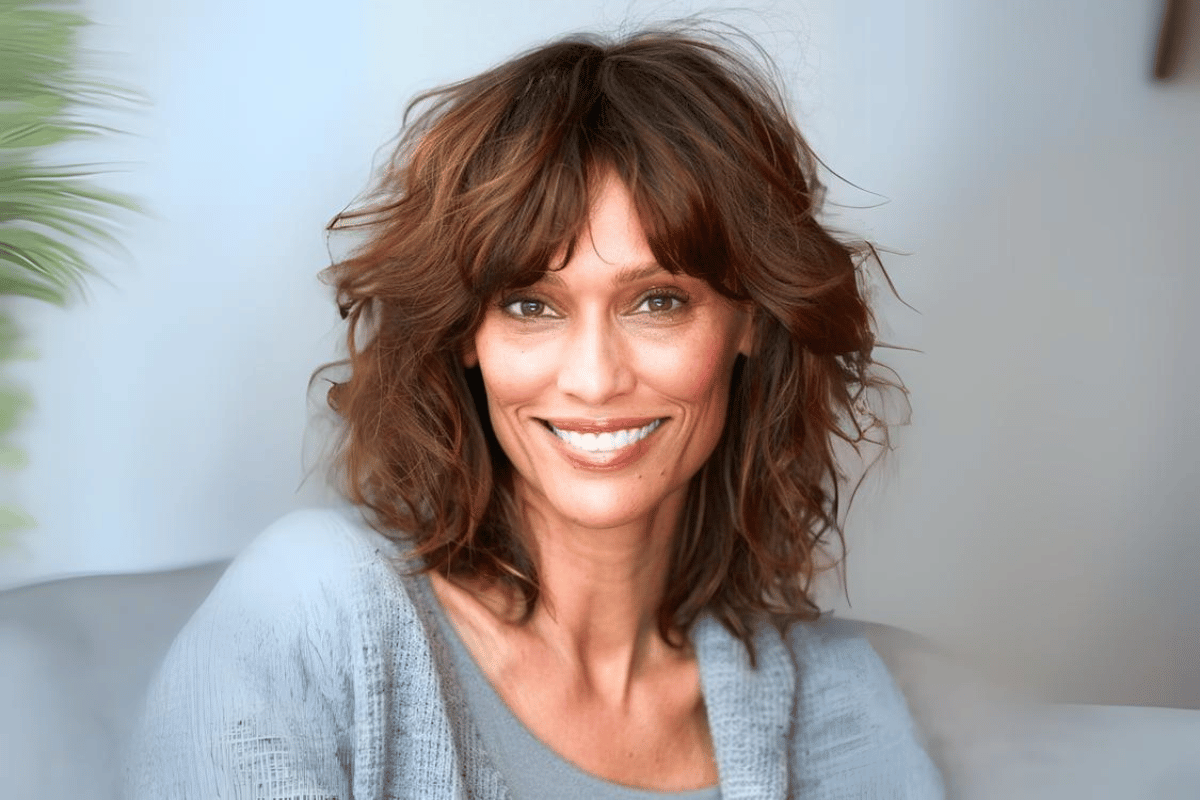 wavy hairstyles for women over 50