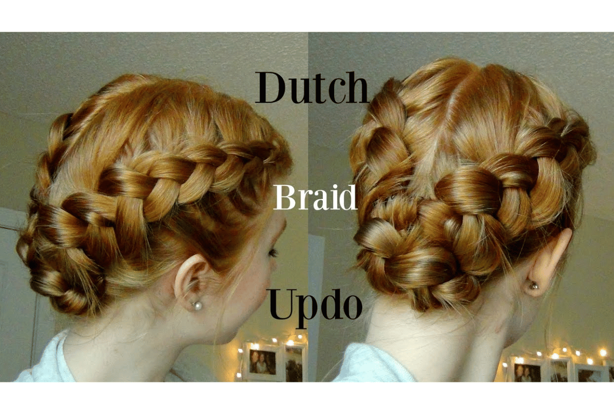 double dutch braid updo tutorial