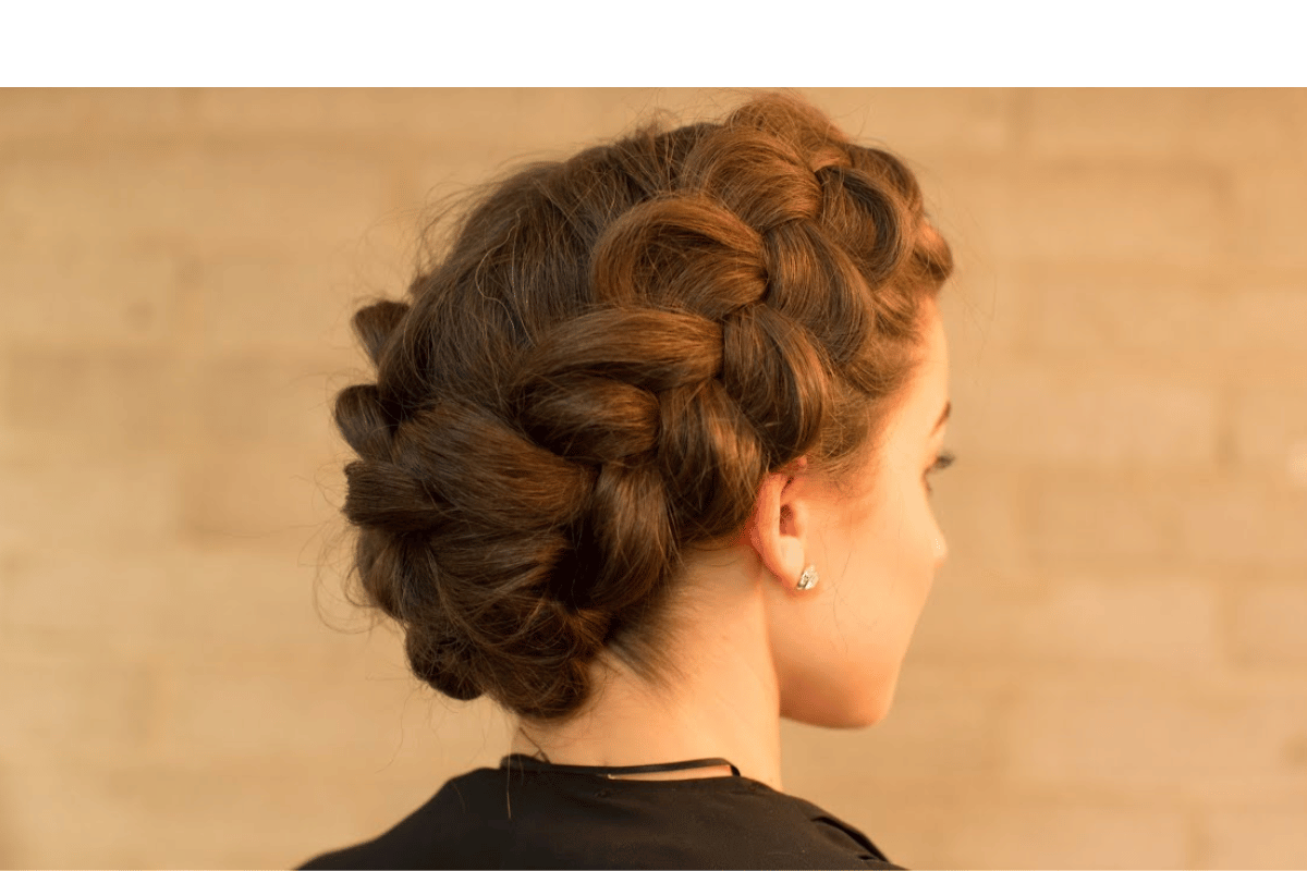 double dutch braid updo tutorial