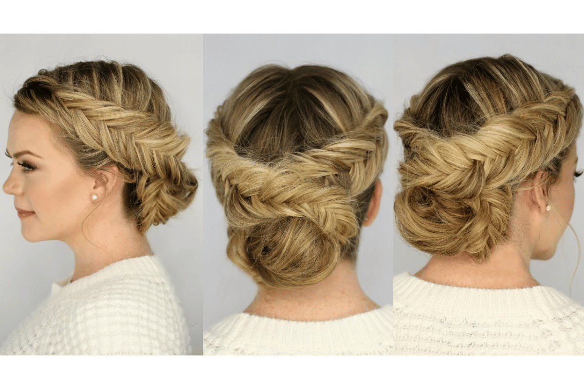 double dutch braid updo tutorial