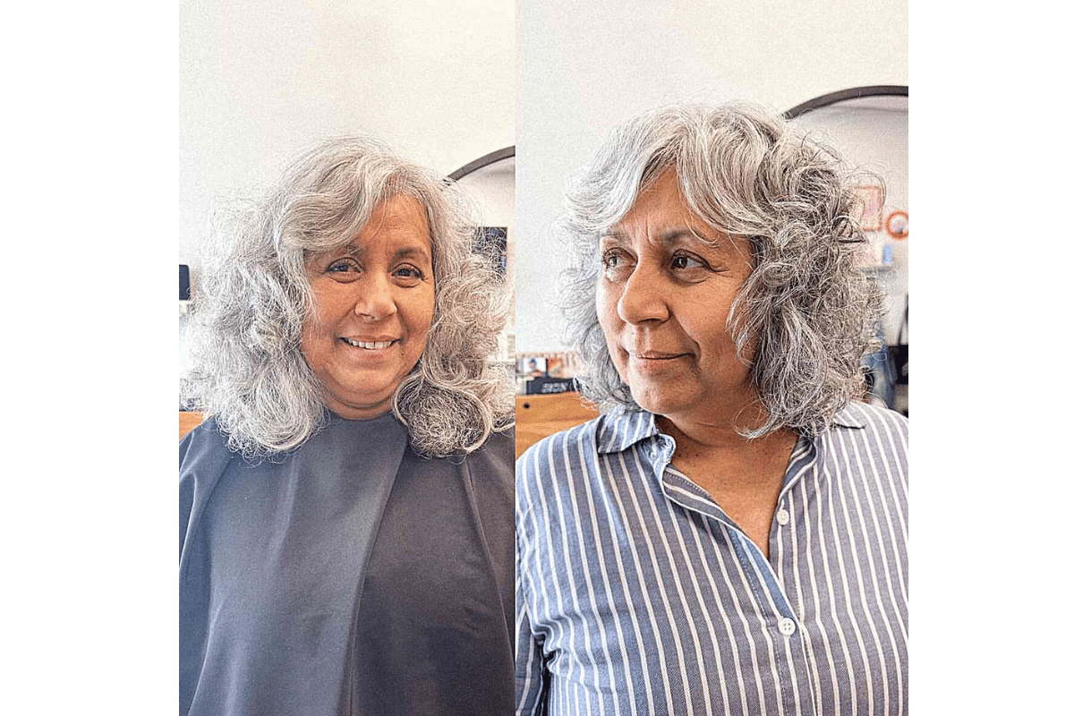 gray hairstyles for older women 