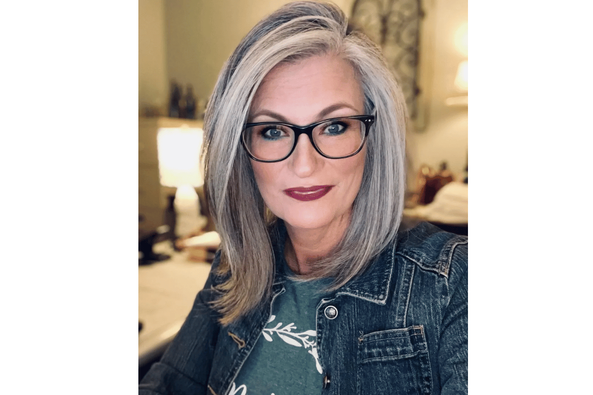 gray hairstyles for older women 