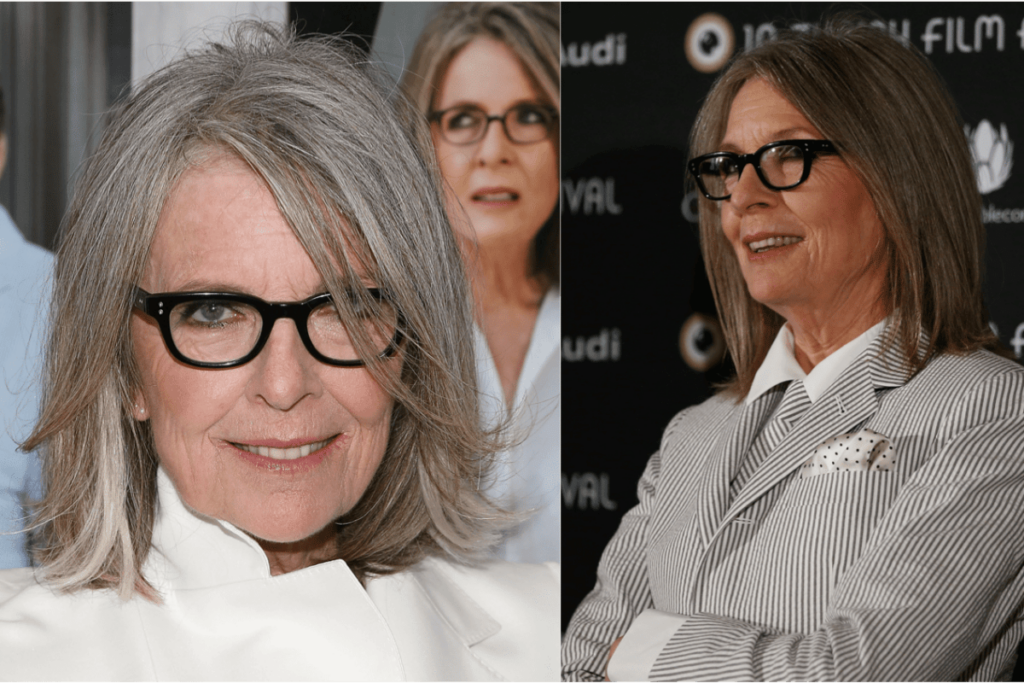 hairstyles for women over 40 with glasses