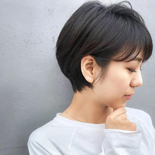 short hairstyles for thick hair 