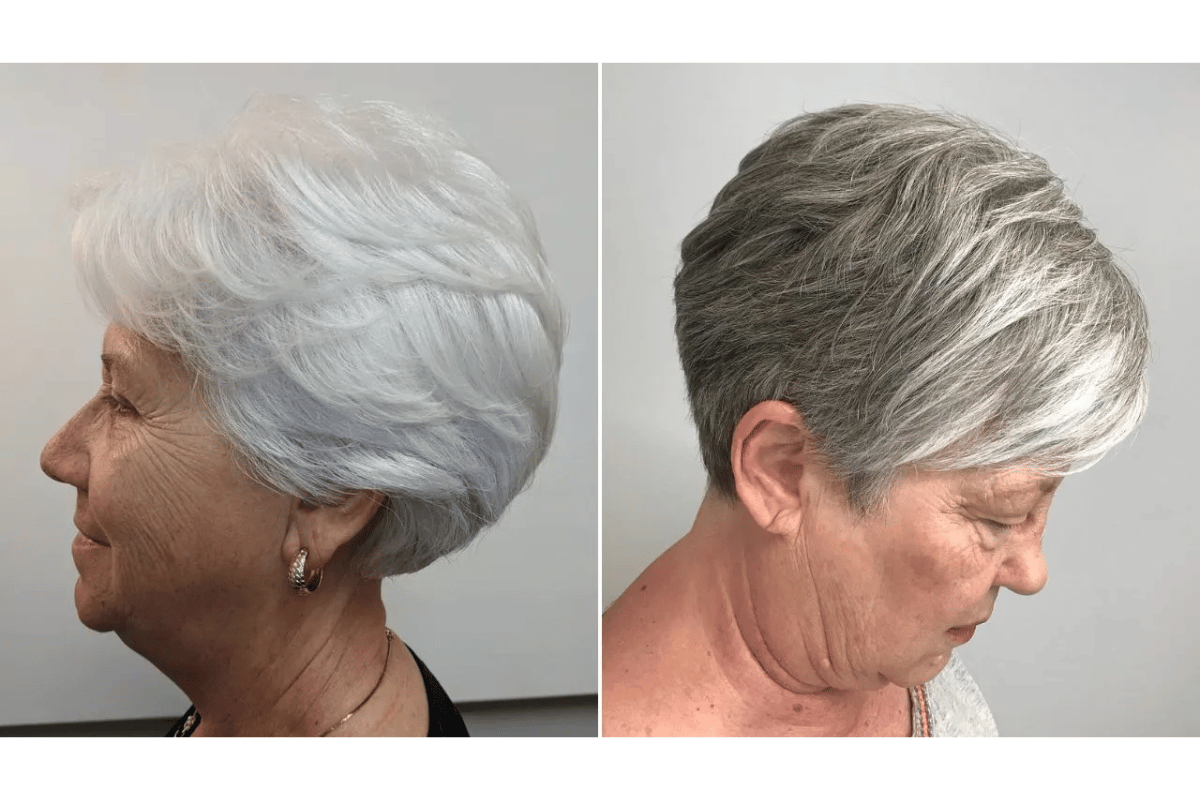 short hairstyles for women over 70 with fine hair