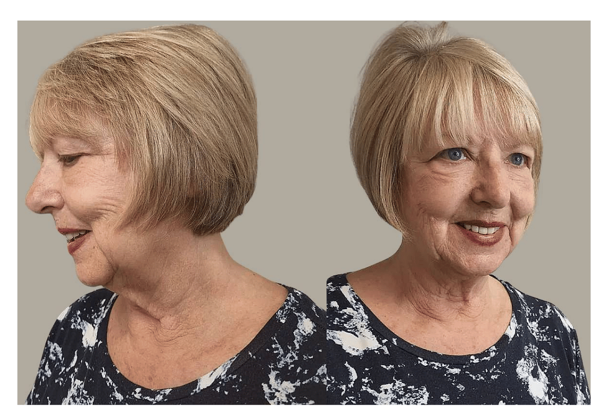 short hairstyles for women over 70 with fine hair