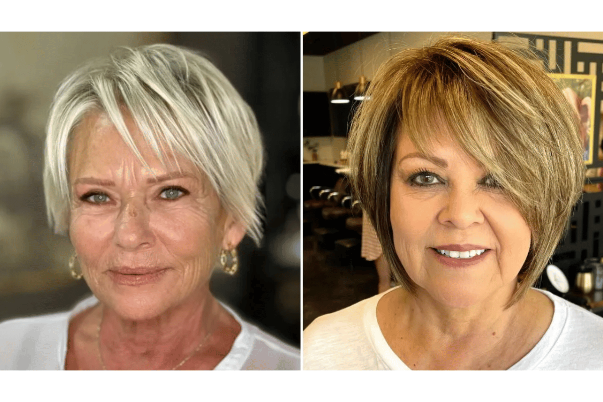 short hairstyles for women over 70 with fine hair