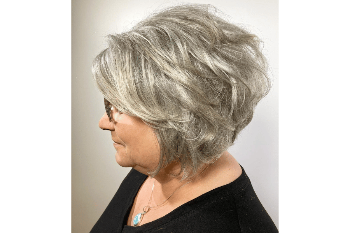 wash and wear hairstyles for older women