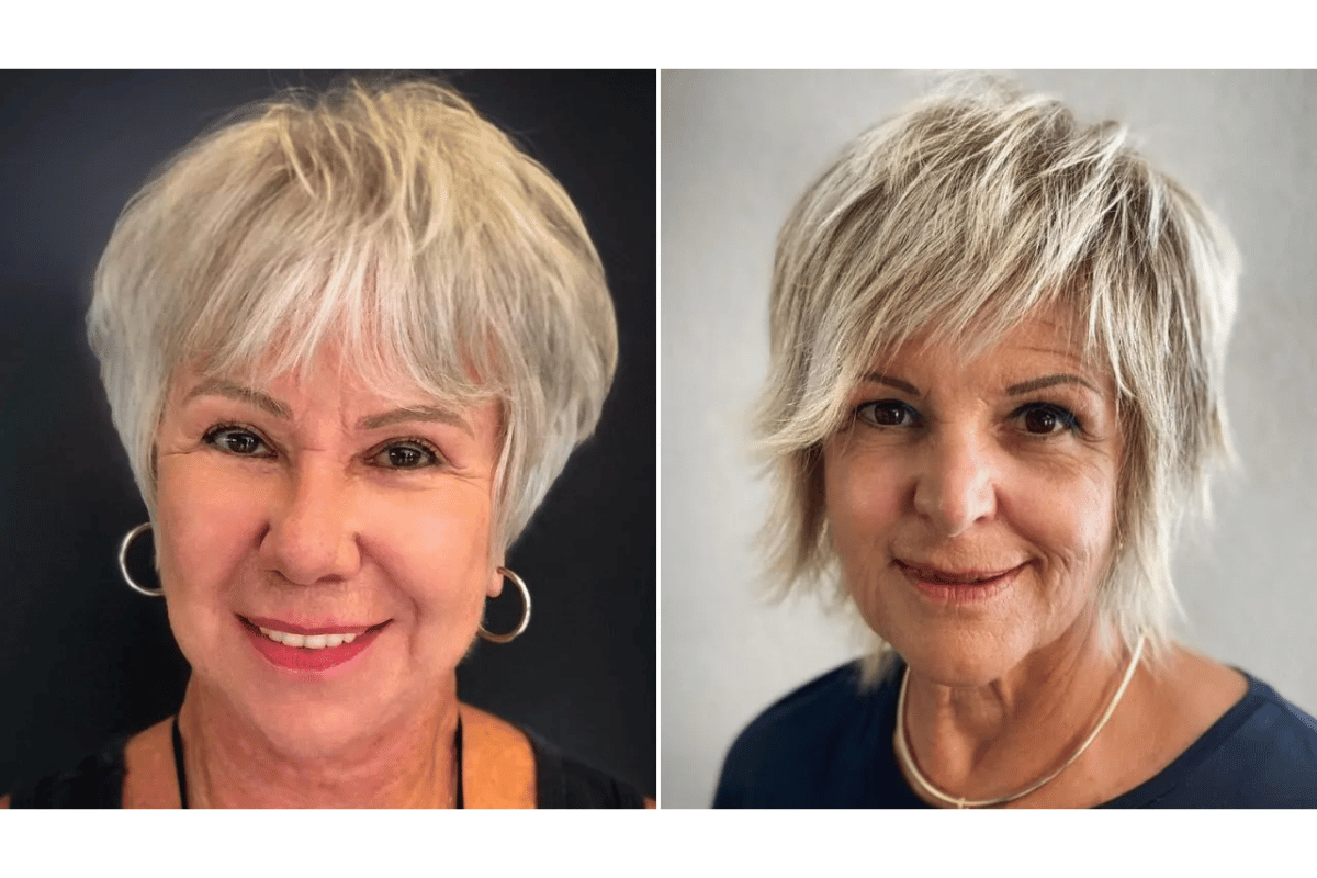 wash and wear haircuts for women over 50