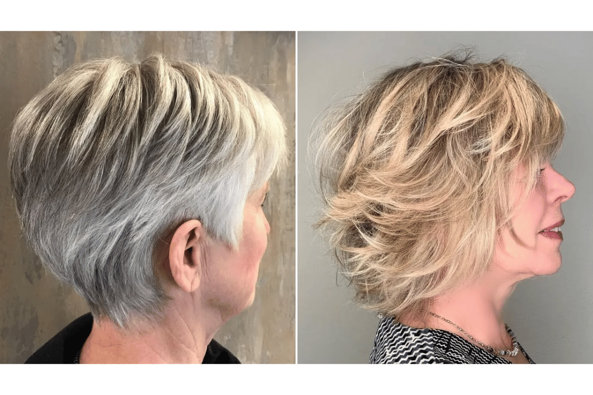 wash and wear haircuts for women over 50