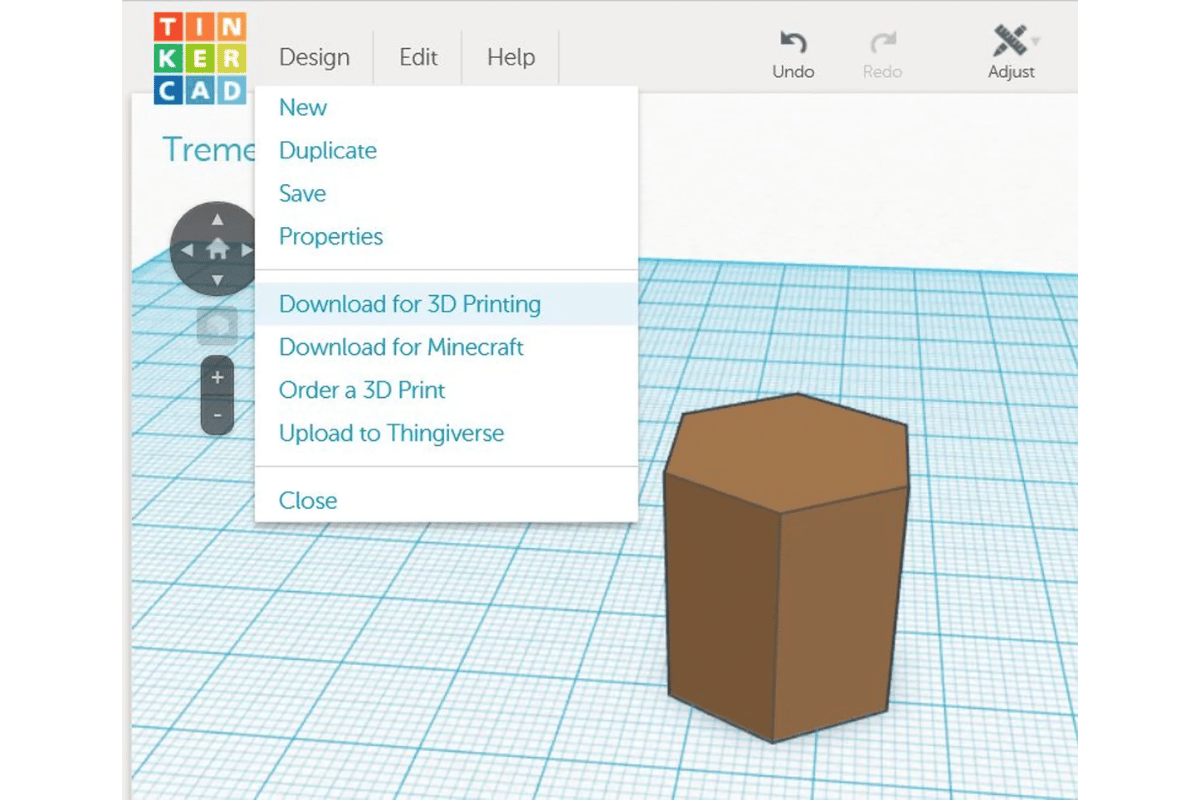 how to design something for a 3d printer