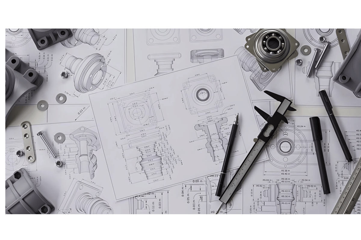 cnc machining drawing 