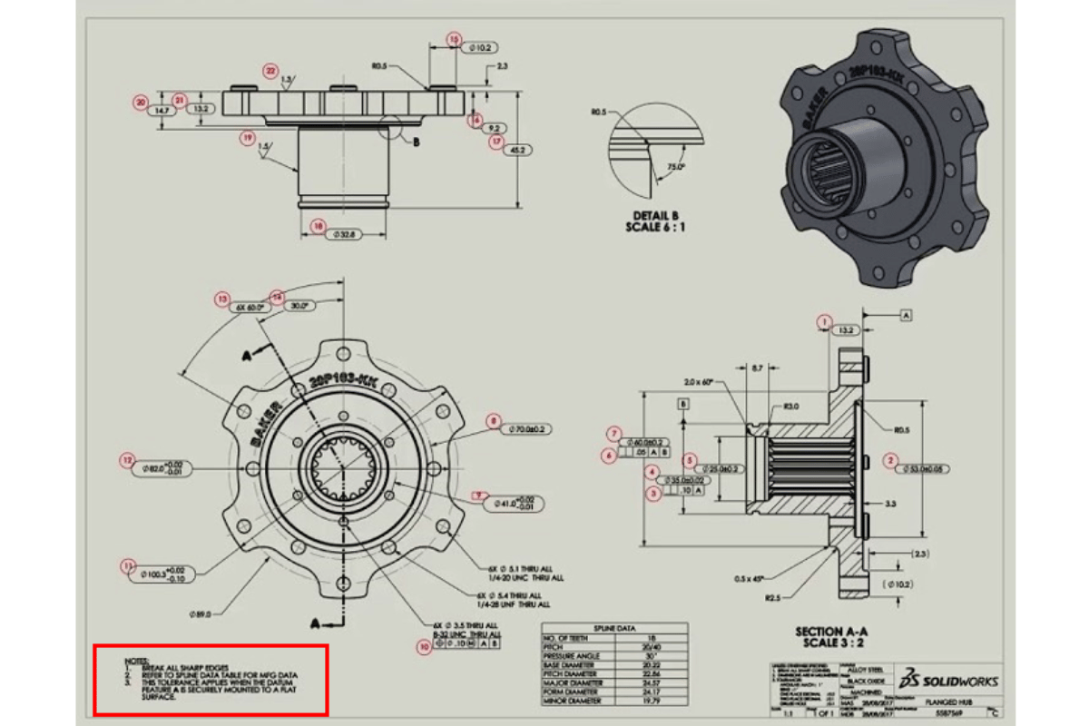 cnc machining tolerances