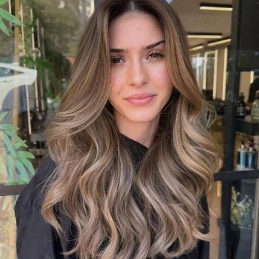 brown balayage