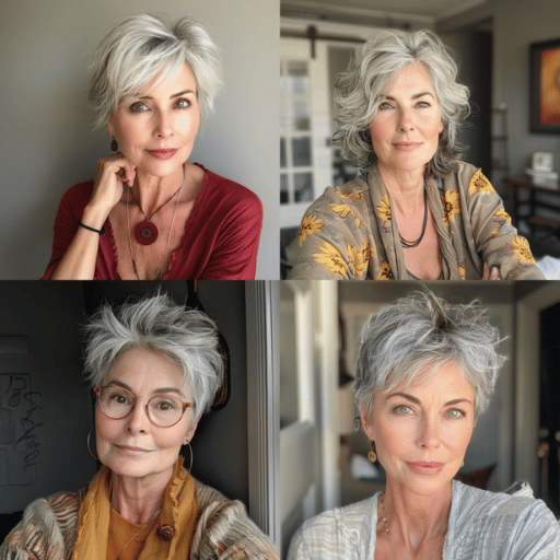 Does short hair make you look younger or older?