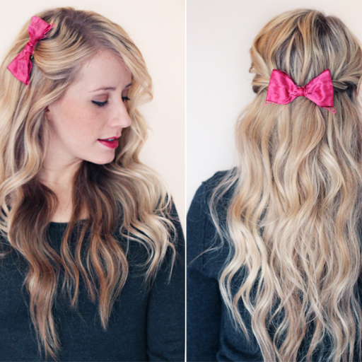 How to Style Your Hair with a Bow