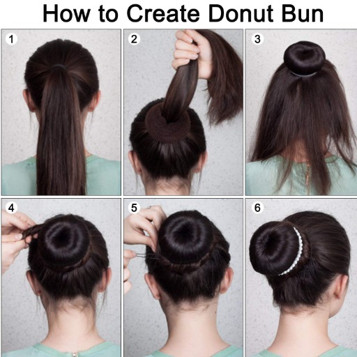 Can a donut bun hairstyle Work for Thick Hair?