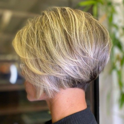 What wedge hairstyles are best for older women seeking a trendy look?